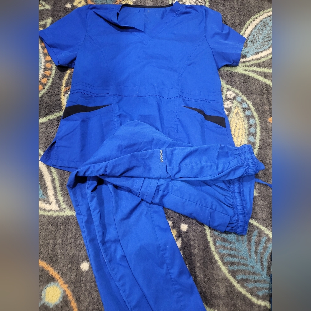 - Dagacci scrubs royal blue for sale